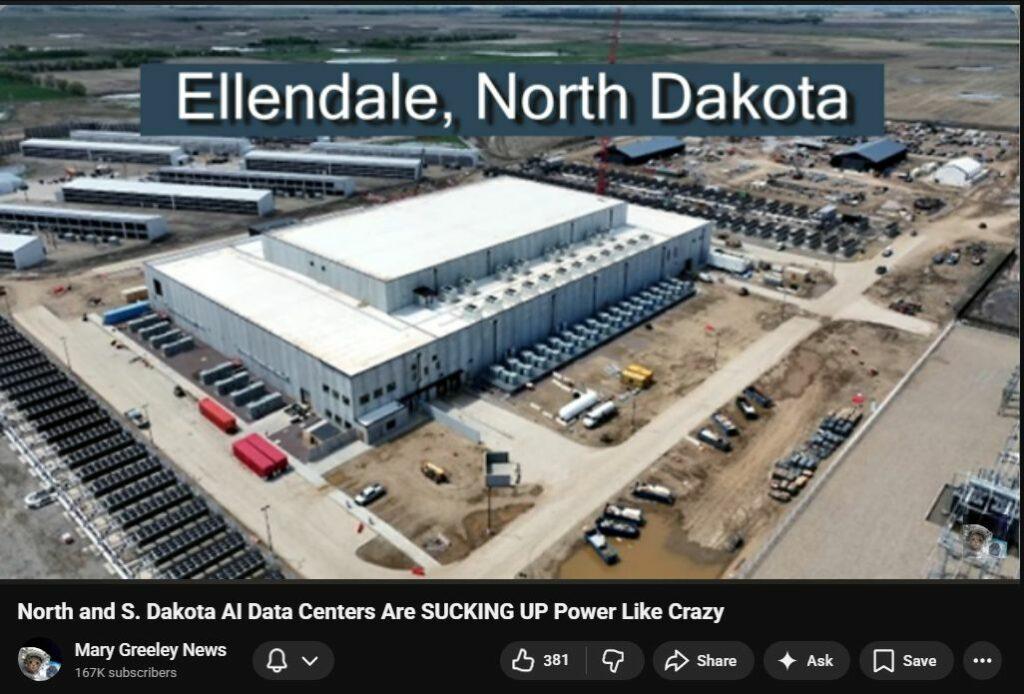 AI Doubled Electricity Cost in North Dakota 2025